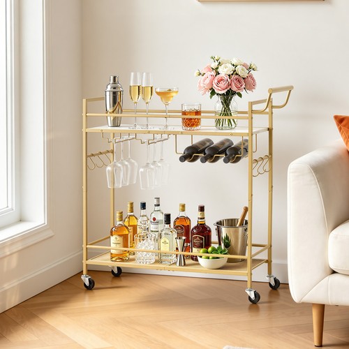 Vevor tiers bar cart home - bar,