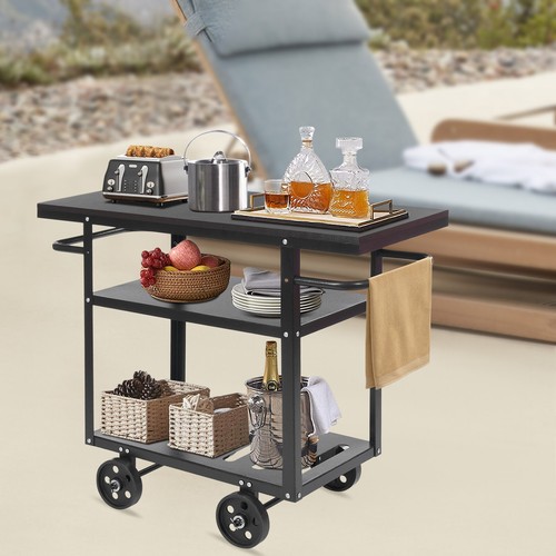 Industrial bar cart tier - 3,